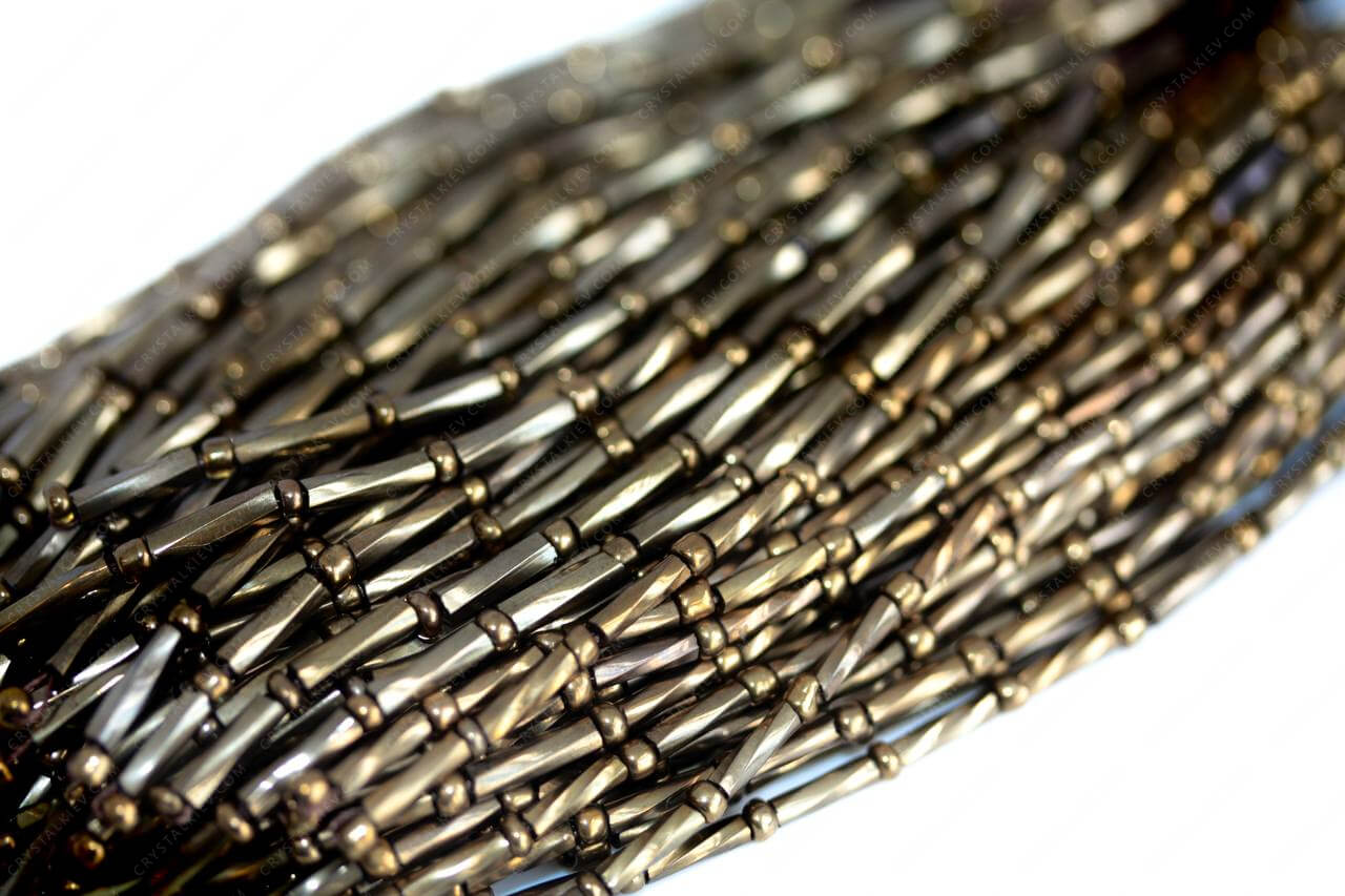 -20%! SALE! Стеклярус Mocca 6mm кручений