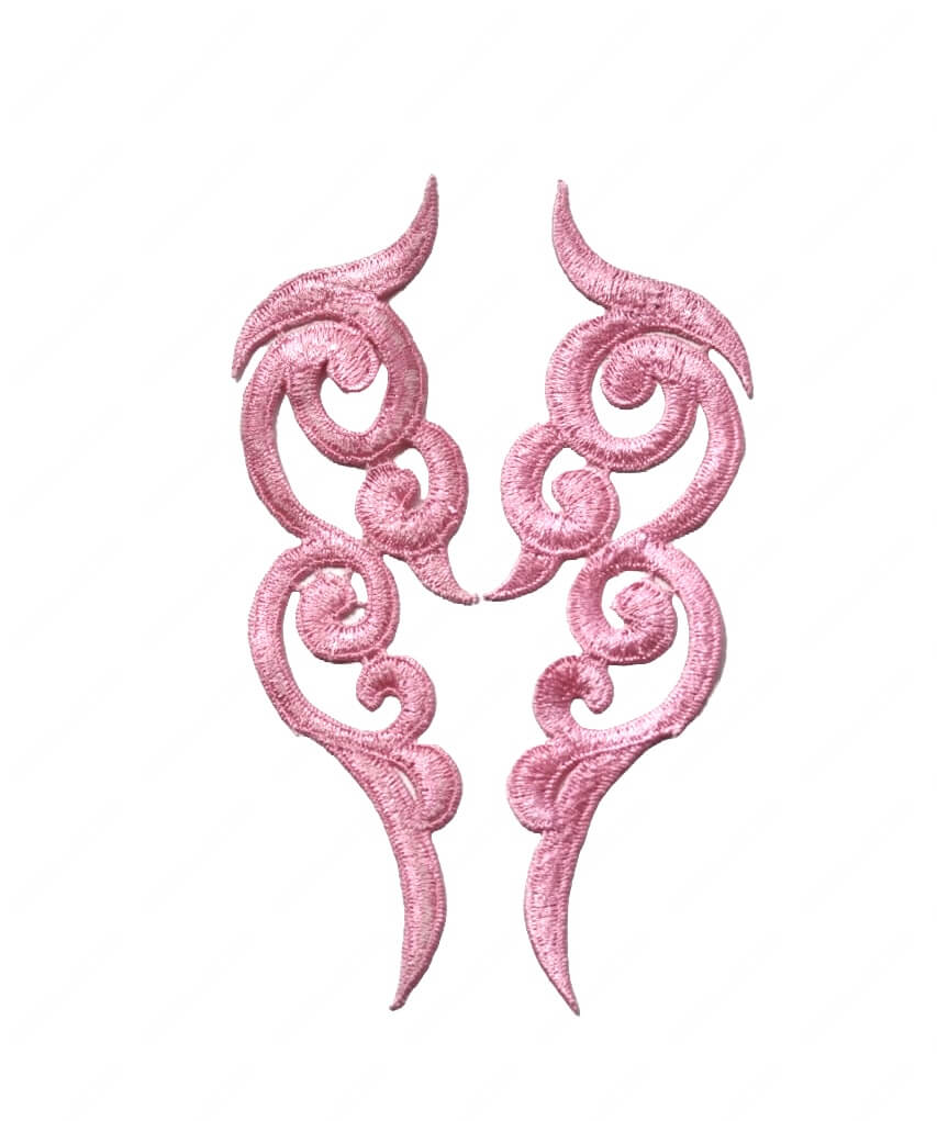 Мереживний лейс Lt Rose Pink 16х5,5см №61