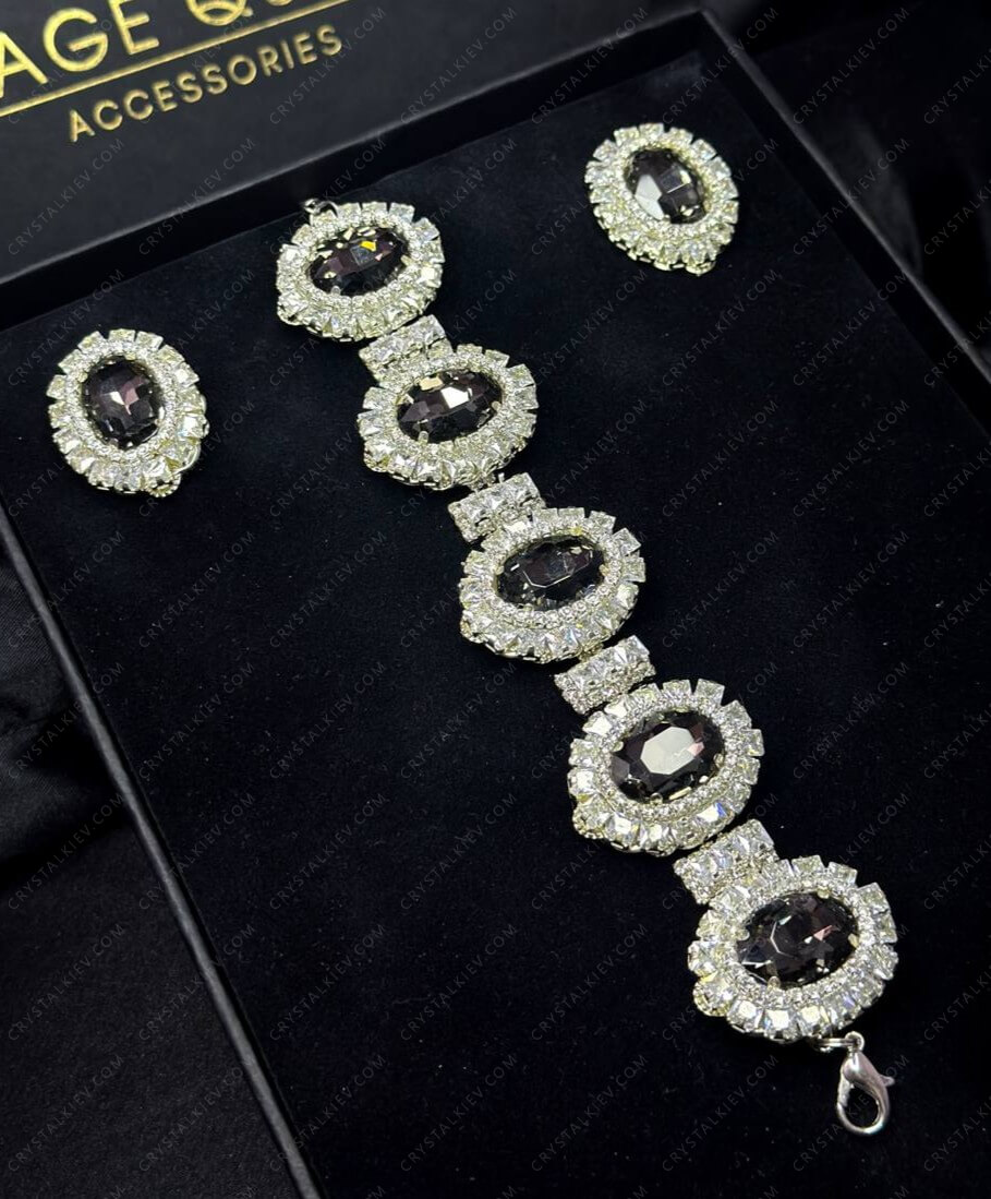 Прикраси для змагань зі стразами для фітмодел IMPERIUM