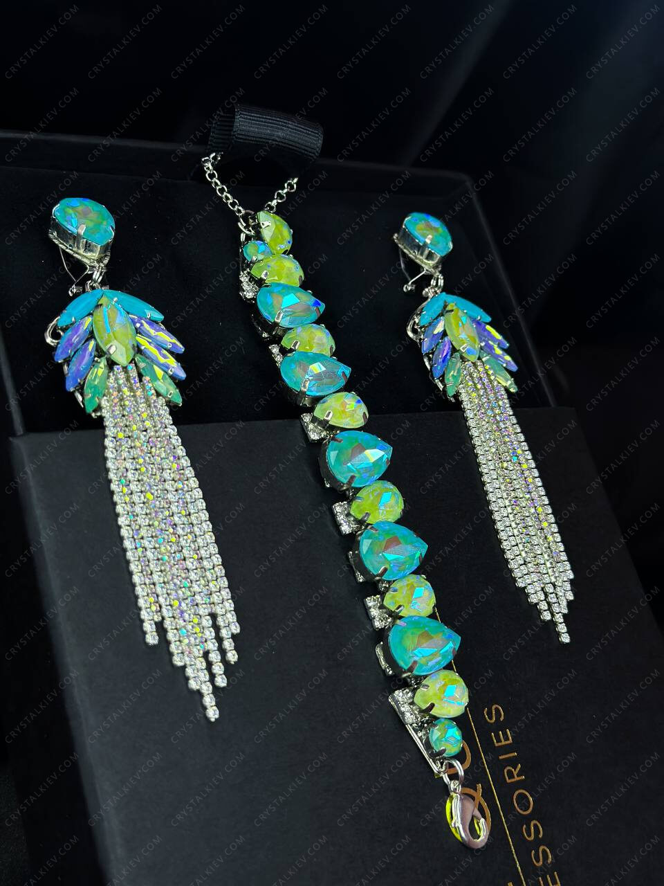 Сценічна біжутерія фітнес-бікіні PAJARO